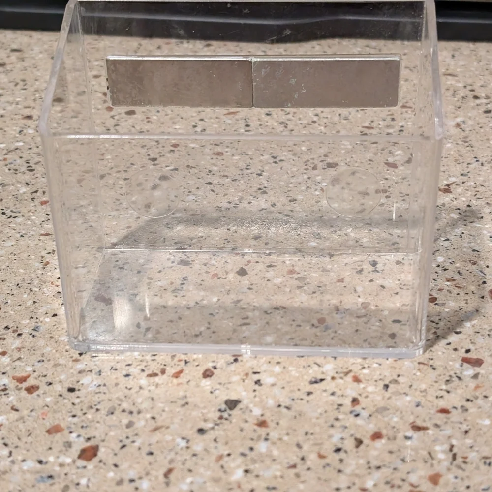 Clear Acrylic Box with Magnetic Backing (EUC)